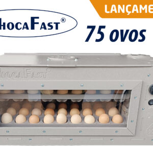 Chocadeira Automática Profissional ChocaFast 75 Ovos Com Inversor